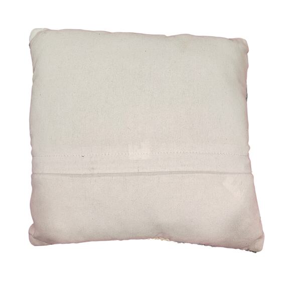 Peking Wool Decorative Throw Pillow Snowman Wreath Cardinal - Picture 3 of 3